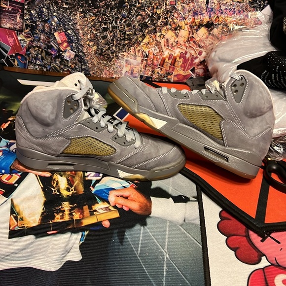 Jordan 5 WolF Grey - Picture 4 of 7